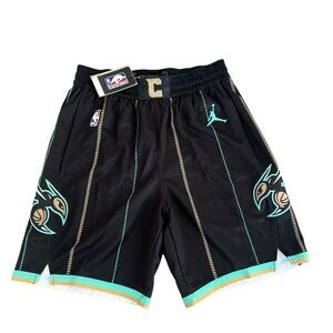 Charlotte Hornets NBA Jordan City Edition Swingman Shorts Size 34 Medium